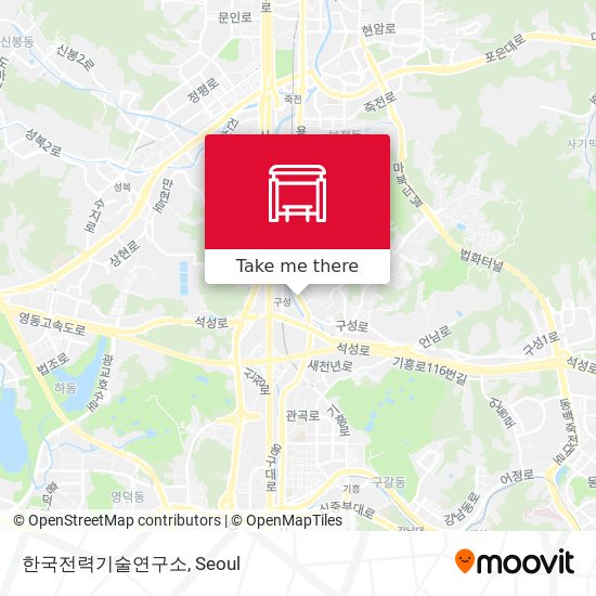 한국전력기술연구소 map