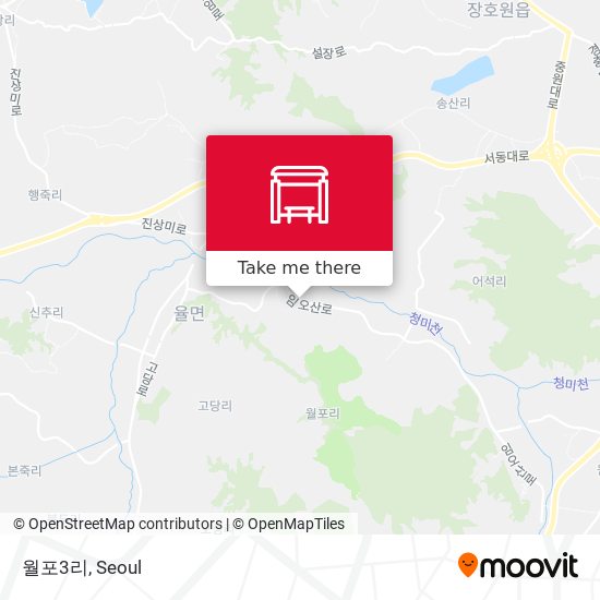 월포3리 map