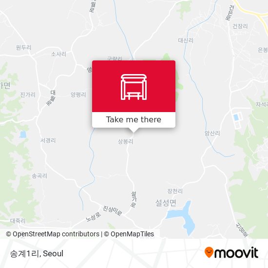 송계1리 map