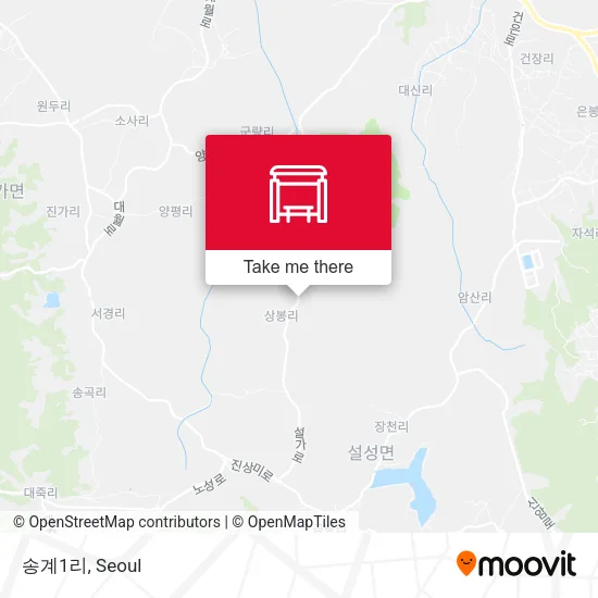 송계1리 map