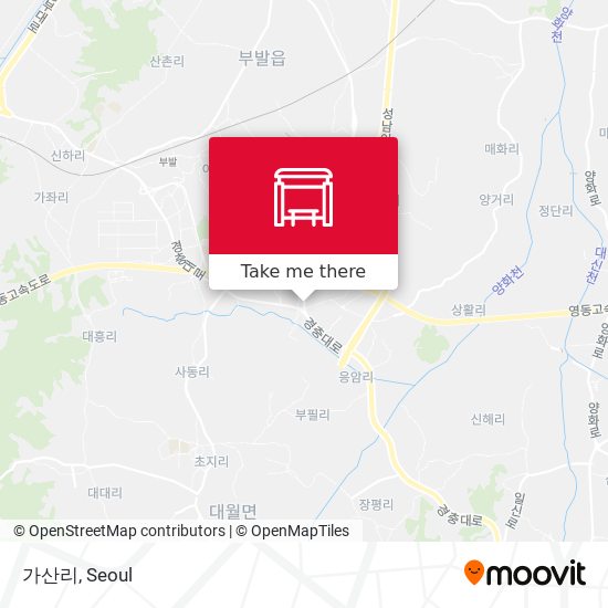 가산리 map