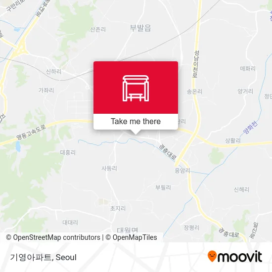 기영아파트 map