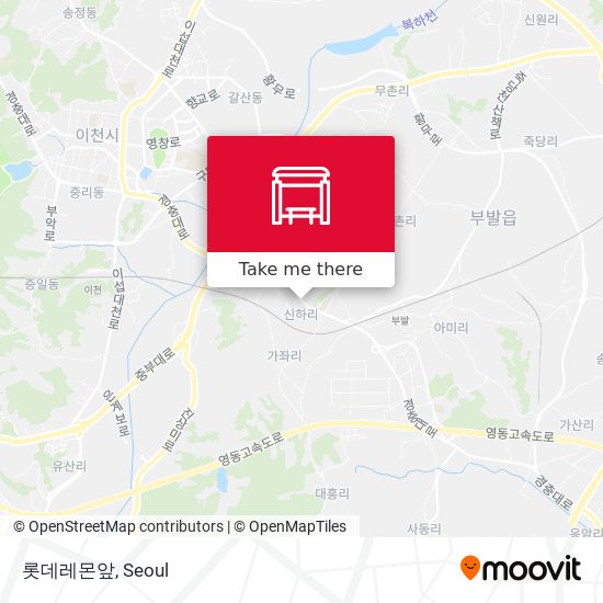 롯데레몬앞 map
