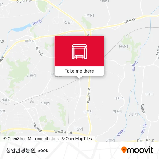 청암관광농원 map