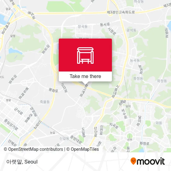 아랫말 map