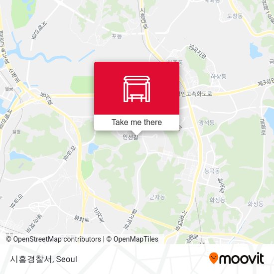 시흥경찰서 map