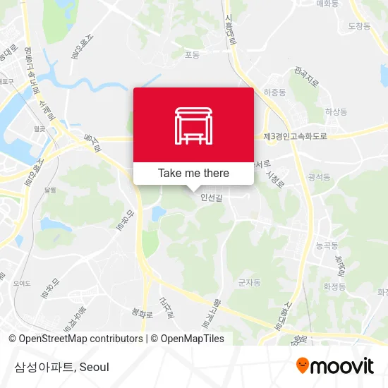 삼성아파트 map