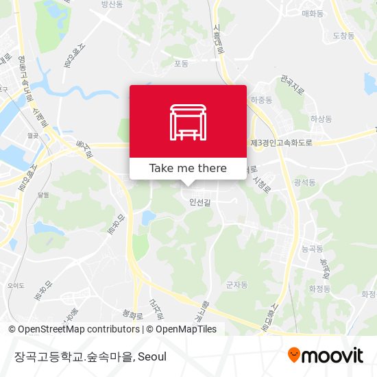 장곡고등학교.숲속마을 map