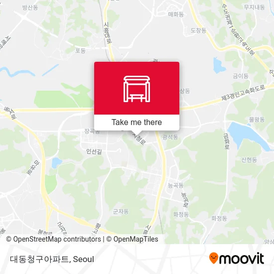 대동청구아파트 map