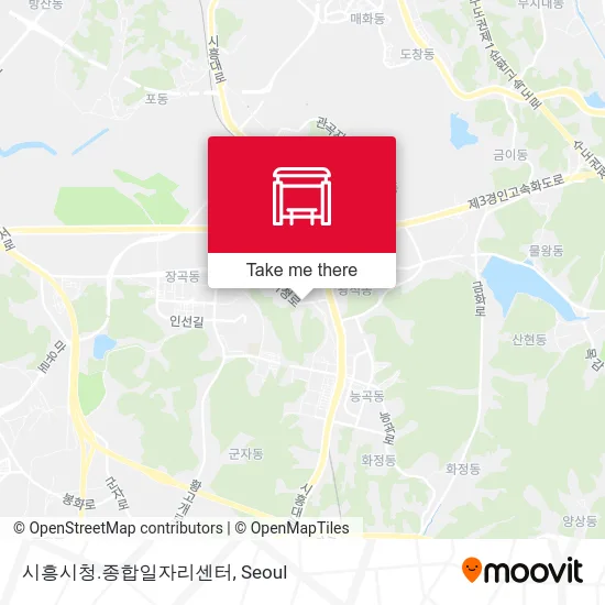 시흥시청.종합일자리센터 map
