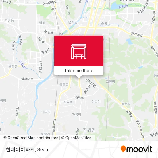 현대아이파크 map