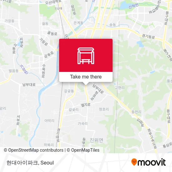 현대아이파크 map