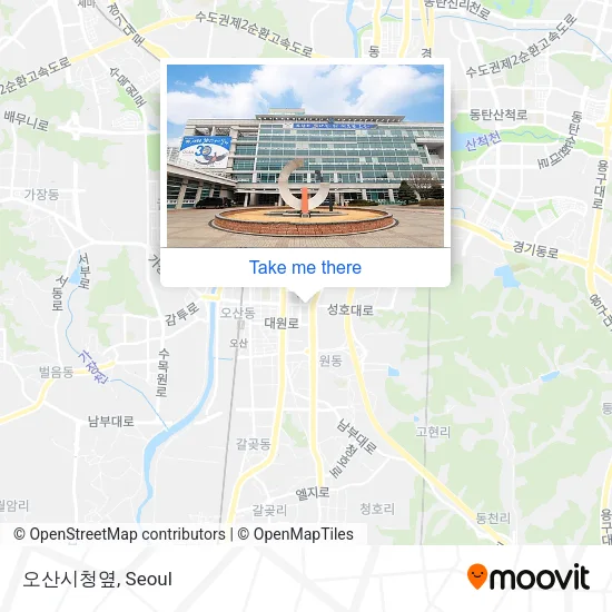 오산시청옆 map
