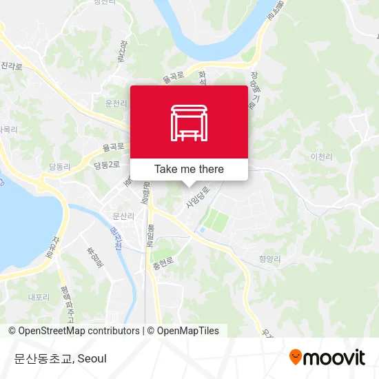문산동초교 map