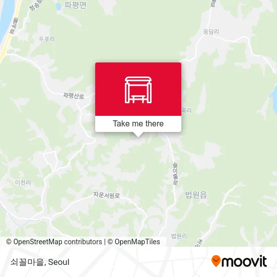 쇠꼴마을 map