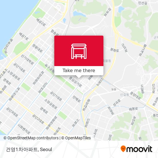 건영1차아파트 map