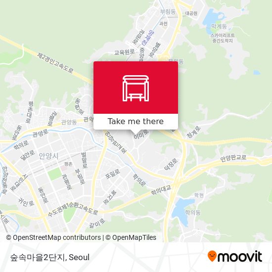 숲속마을2단지 map