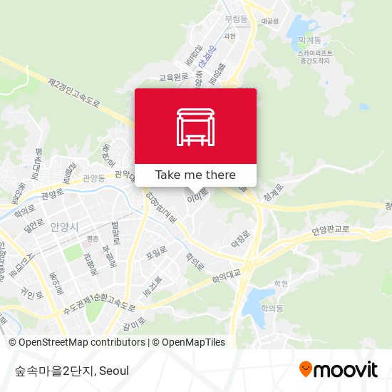 숲속마을2단지 map