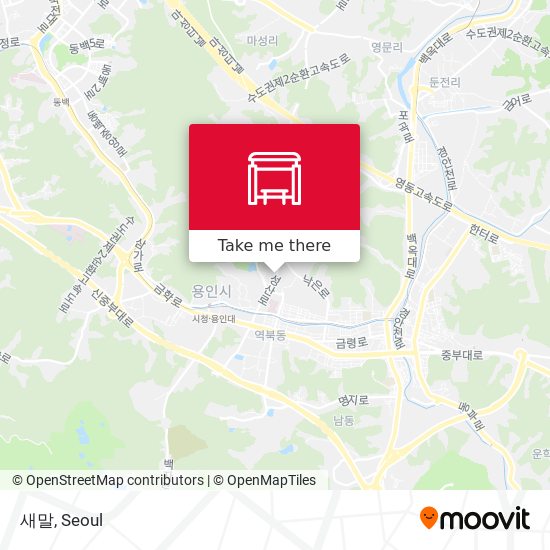 새말 map