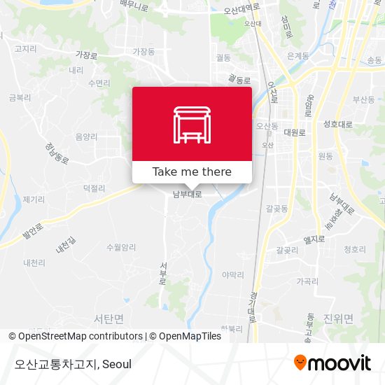 오산교통차고지 map