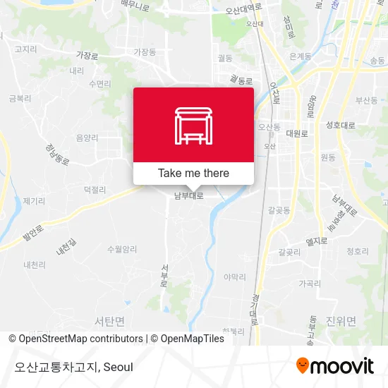 오산교통차고지 map