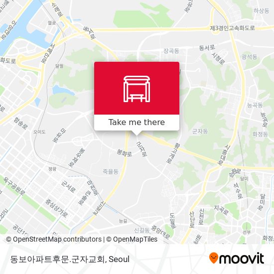 동보아파트후문.군자교회 map