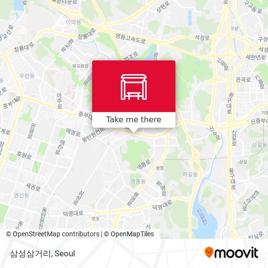 삼성삼거리 map
