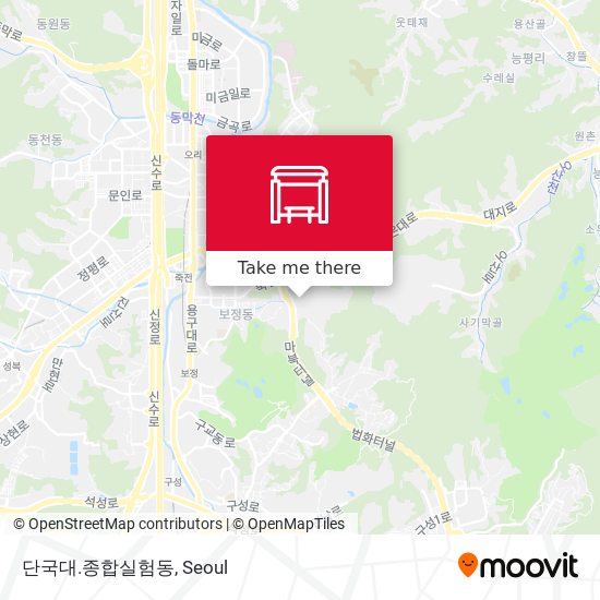 단국대.종합실험동 map