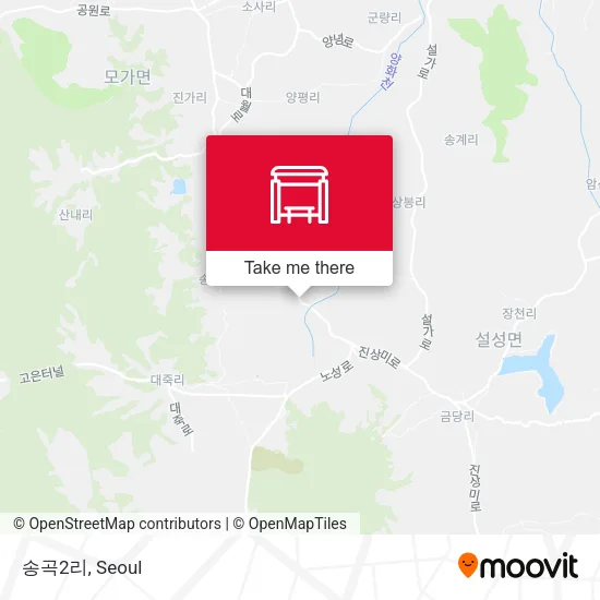 송곡2리 map