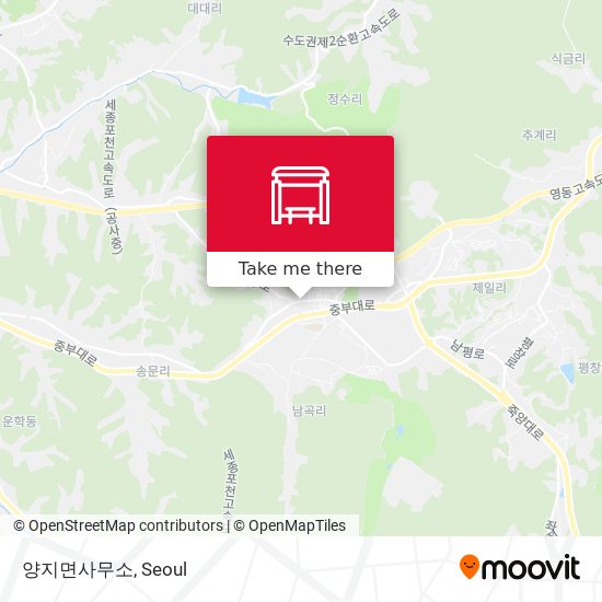 양지면사무소 map