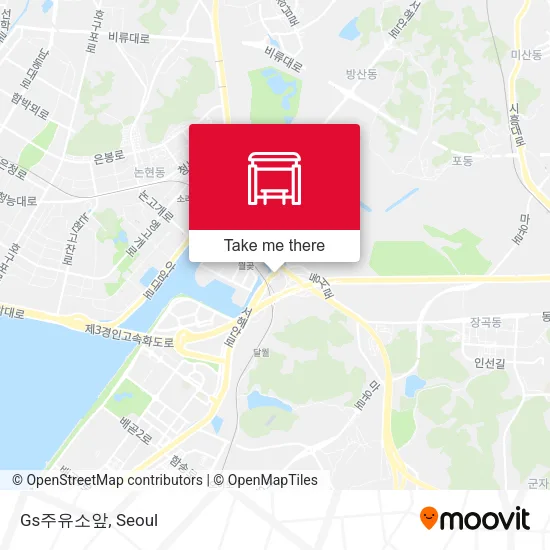 Gs주유소앞 map
