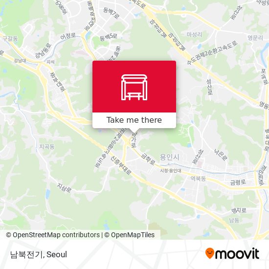 남북전기 map
