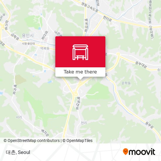 대촌 map