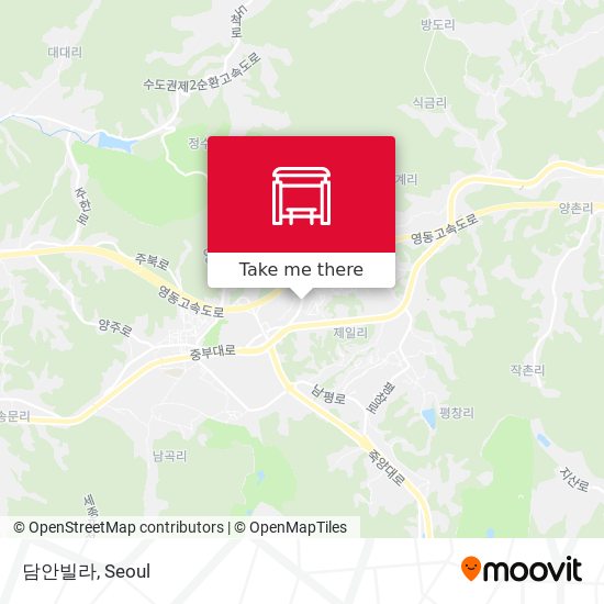 담안빌라 map