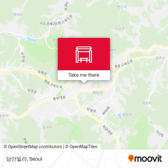 담안빌라 map