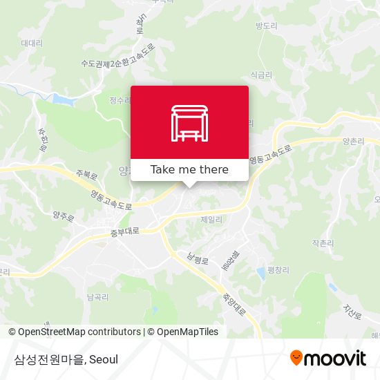 삼성전원마을 map