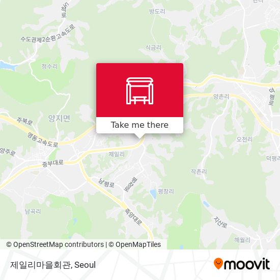 제일리마을회관 map