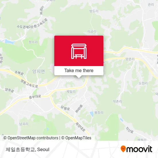 제일초등학교 map
