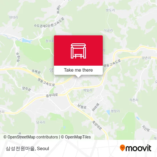 삼성전원마을 map