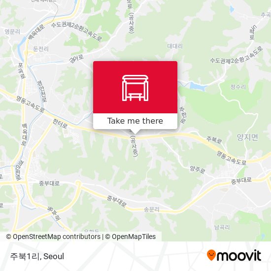 주북1리 map