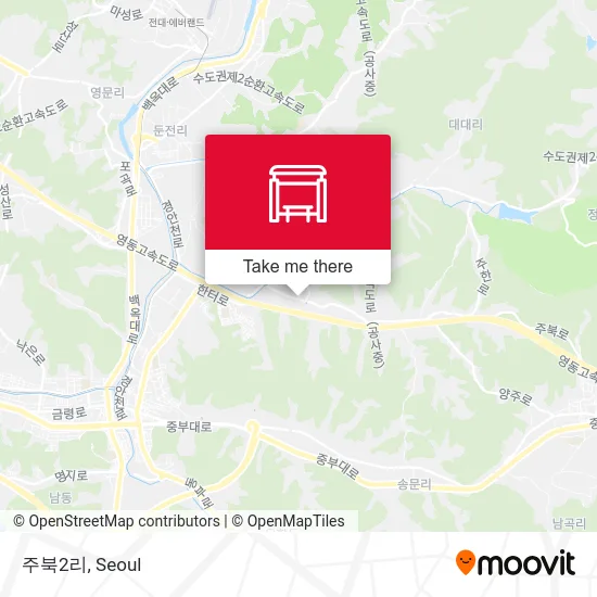 주북2리 map