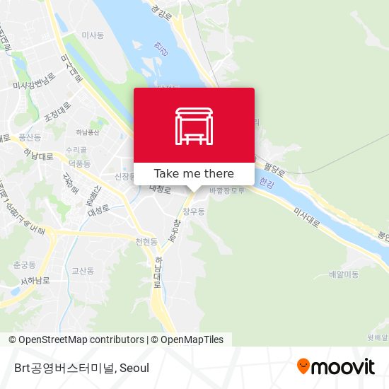 Brt공영버스터미널 map