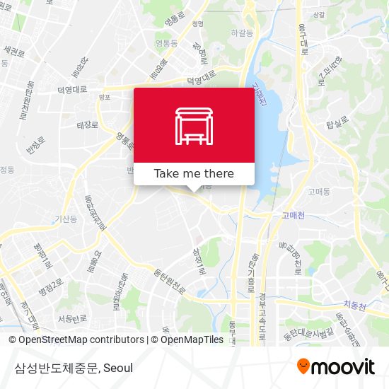 삼성반도체중문 map