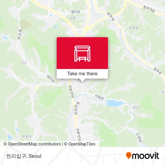 천리입구 map