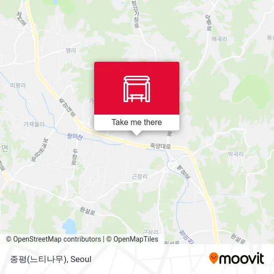 종평(느티나무) map