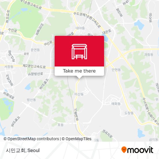 시민교회 map
