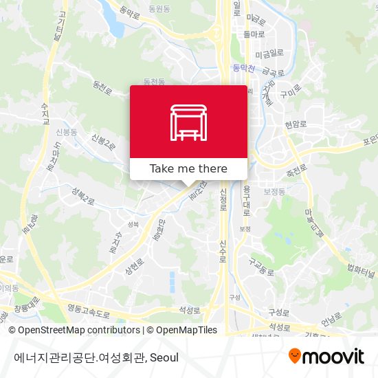 에너지관리공단.여성회관 map