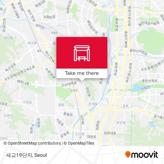 세교19단지 map