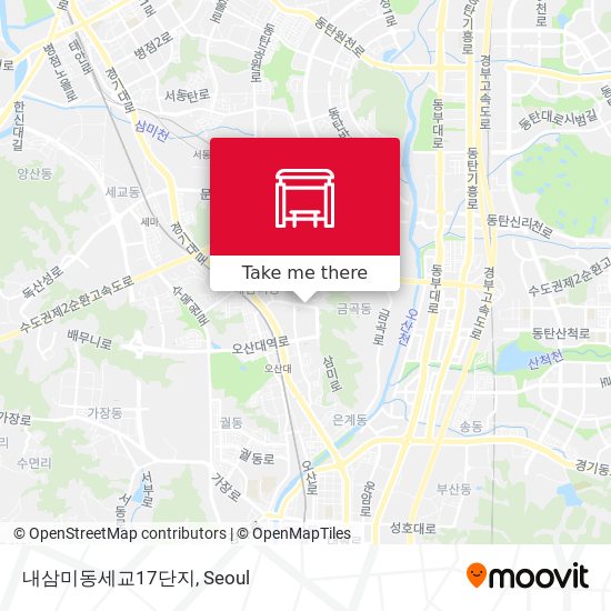 내삼미동세교17단지 map
