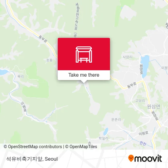 석유비축기지앞 map
